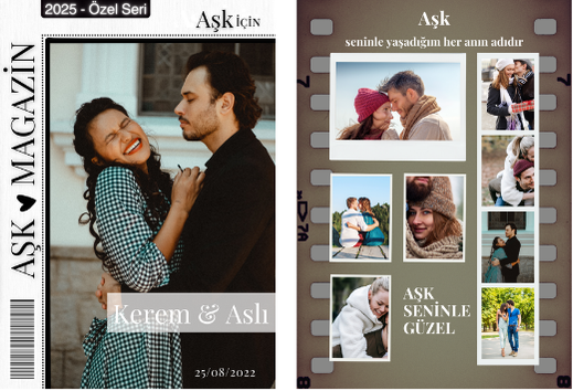 Kişiye Özel Aşk Dergisi