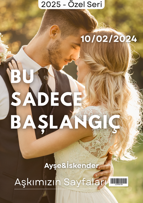 Kişiye Özel Düğün Dergisi