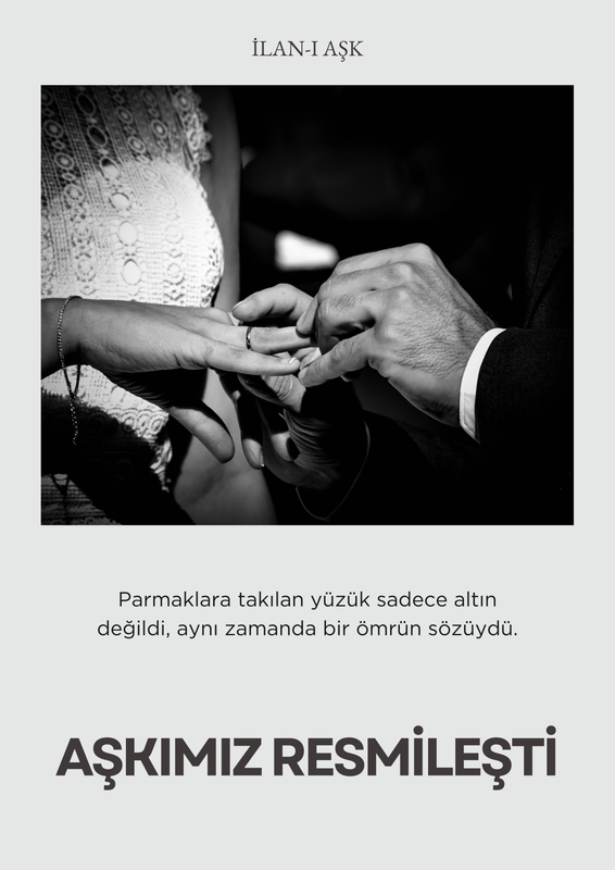 Kişiye Özel Düğün Dergisi